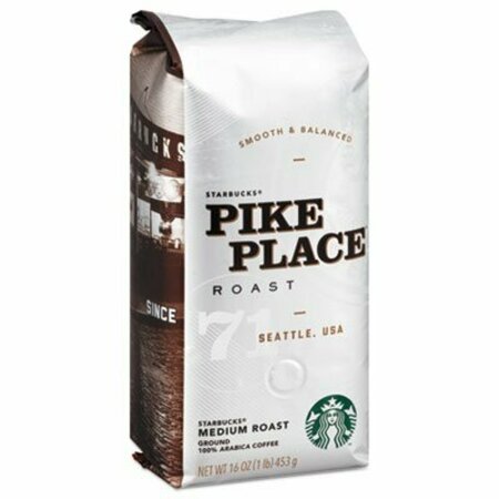 FIVE STAR DISTRIBUTORS Starbucks, Coffee, Pike Place, Ground, 1lb Bag 11018186